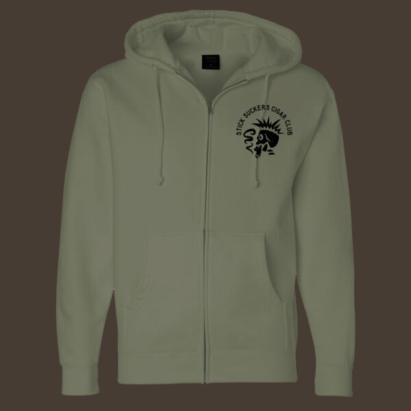 Established - Army - Heavyweight - Zip-Up Thumbnail