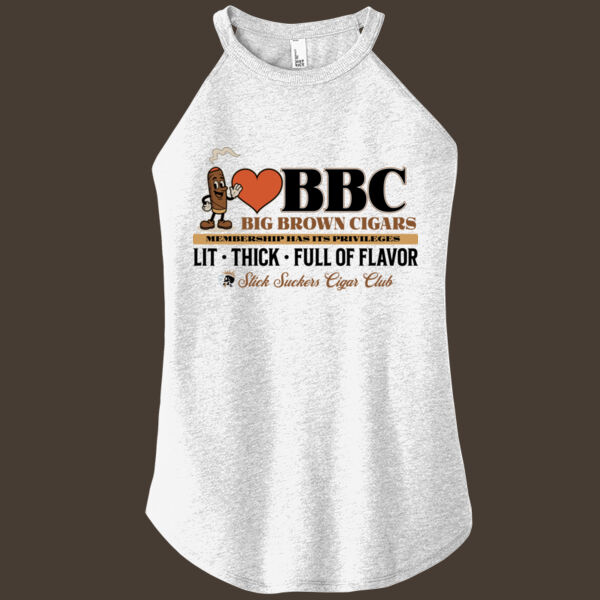 I <3 BBC - White - Rocker Tank Thumbnail